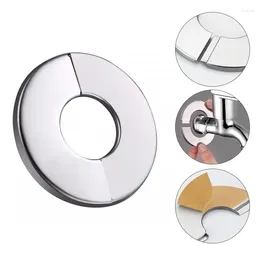 Kitchen Faucets 1PC Self-Adhesive Stainless Steel Faucet Decorative Cover Water Pipe Wall Covers Connector Caps Valve Ring Fitting