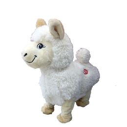 Eelectric Dolls Dance And Sing And Shake Ass Alpaca Novelty Plush Toy Grass Mud Horse 240111