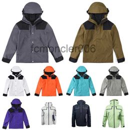 Outdoor Hooded Mens Jacket North the Face Classic Badge Windbreaker Wind and Waterproof Jackets Man Size Xs--xxl 8SKY