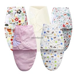 New Sleeping Bags Baby Sleeping Bag Newborn Envelope Cocoon Wrap Swaddle Soft 100% Cotton 0-6 Months Sleep Blanket