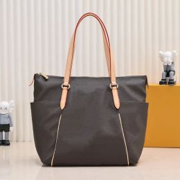 Luxury Designer Evening Bag Fashion Handbag Classic women/men old flower Shoulder tote Bag top Soft Leather Zipper Messenger tote designer Wallet 002