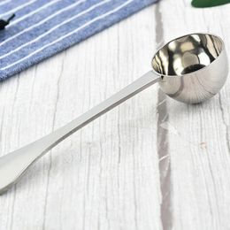 Coffee Scoops Spoon Liquid Measuring Cups Spoons For Seasoning Baking Metal Single Head Cooking Stainless Steel