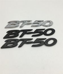 Black carbon silver Black For Mazda BT50 BT50 Emblem Rear Trunk Badge Logo Sticker Car Accessories9559739