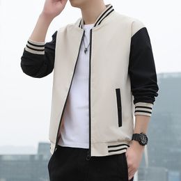 New Korean Style Trendy Casual Men's Thin Jacket for Spring and Autumn Seasons