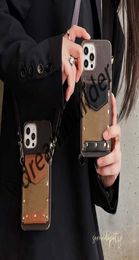 Fashion Phone Cases For iPhone 14 Pro max 13 13Pro 13Promax 12 12Pro 12Promax 11 11Promax XSMAX Designer leather Cover Mobile phon4897389