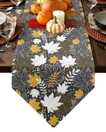 Table Runners Home Kitchen Dining Tablecloths Wedding Decoration RunnerAutumn Thanksgiving 240112