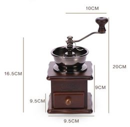 Manual Coffee Grinders Grinder Hand Beans Grinding Machine Burr MillManual Bean Grinder6107559