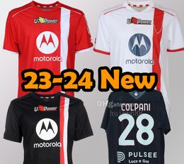 23/24 CAPRARI Soccer Jerseys GYTKJAER CAPRARI VALOTI 2023 2024 Home red Away white MonzaS men Football Shirts