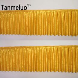 Tanmeluo Table Skirts Gold for Birthdays Event Party Wedding Skirt Banquet Stage Skirting Cloth Decoration 240112