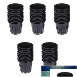 Other Home Storage & Organization 50Pcs Planting Bucket Cture Net Cups Plastic Cup Hydroponic Pot Drop Delivery Home Garden Housekeepi Dhzsz