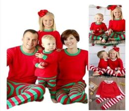 Newest Arrivals Family Matching Christmas Pyjamas Set Adult Kids Sleepwear Nightwear Adorable Matching Outfits Home Clothes9178878
