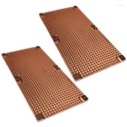 Backplane Pure Copper Heat Sink Graphics Card Memory Auxiliary Radiator 90X180MM(2Mm)