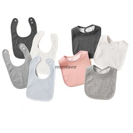 New Gift Sets Random 3/2pcs Bib Baby Soft Fabric Bib Baby U-shaped Saliva Towel Baby Accessories