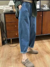 Women's Jeans Y2k Pear Shaped Body Radish Pants For Autumn Wear Oversized Grandma 2024 Harlan Banana Sale