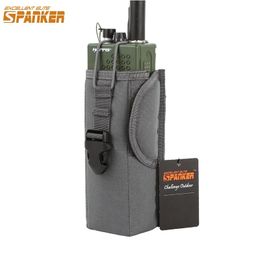 Talkie EXCELLENT ELITE SPANKER Tactical Radio Pouch Molle Walkie Talkie Pouches Waist Bag Holder Pocket Magazine Pouch Mag for Camping