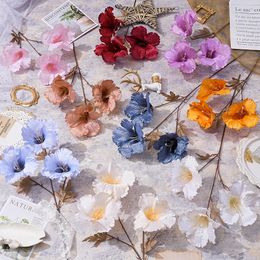 Factory direct artificial flowers 3 hibiscus flowers wedding decoration auditorium photography indoor hotel furnishings Y-