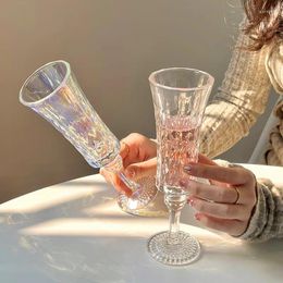 Wine Glasses Rose Goblet Designer Niche Champagne Glass Home Creative Water Whiskey Drinking