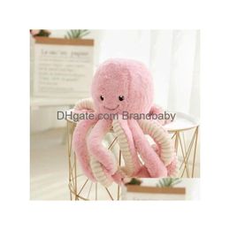 Hy Wy Toy Octopus P 80Cm Stuffed Animal Stuff Pillow Christmas Gift Squid Doll For Drop Delivery Dhixo