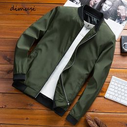 DIMUSI Men's Bomber Jackets Male Outwear Slim Fit Coats Fashion Man Streetwear Hip Hop Baseball Uniform Jackets Clothing 240112