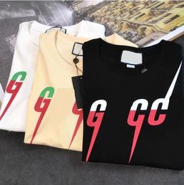 Men's Designer T-shirt Summer G Shirt Luxury Brand T-shirt Men's and women's Short sleeve Hip Hop Streetwear top Shorts England Football shirt S-5XL