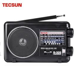 Radio New Tecsun R305 Full Band Radio Digital Fm Sw Stereo Radio Receiver Louder Speaker Music Player Portable Radio