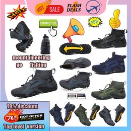 Designer Casual Platform Hiking Shoes Men Woman anti slip Rubber breathable soft soles Flat outdoor Training sneakers trainer runners Casual shoes