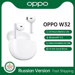 Earphones OPPO Enco Air W32 True Wireless Headphones ETI61 Bluetooth 5.2 IPX4 Waterproof Sport Earplug LowLatency Game Earphones Headset