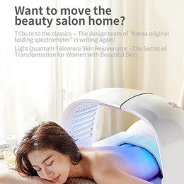 LED Photon Beauty Light Red Blue Light Therapy Device Professional Skin Rejuvenation Lamp Spa PDT Facial Machine642