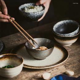 Teaware Sets Japan Creative Vintage Home Decor Coarse Pottery Matcha Bowl Green Tea Maker Cup Glaze Teacup Set
