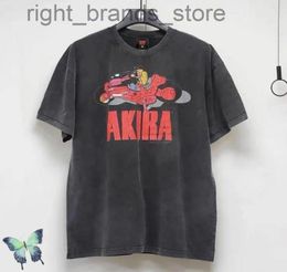 Vintage Moto Washed Distressed Do Old Damage Akira TShirt W2208113894994