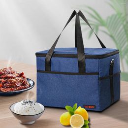 Dinnerware Insulated Lunch Bag Insulation Bento Pack Aluminum Foil Rice Meal Ice Large Handbag Picnic