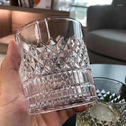 Tumblers 335ml Wholesale Cups Transparent Glass Wine Set Crystal Whiskey Cup Brandy European Style Drinking