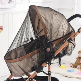 Stroller Parts Mosquito Net With Star/Flower Pattern For Babies