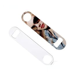 Sublimation Wine Opener Bottle Openers Bar Blade Stainless Steel Metal Strong Pressure Wing Corkscrew Grape Kitchen Dining Drop Deli Dhliu