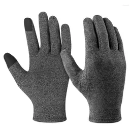 Cycling Gloves Men Knitted Winter Touch Screen High Quality Male Thicken Warm Wool Cashmere Solid Mitten Business