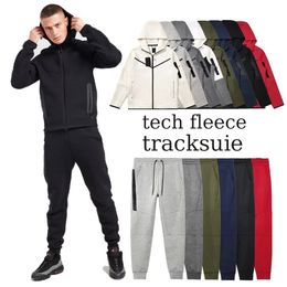 Mens Tracksuit Tech Fleece Sweatsuit Ukdrill Dripnsw Greenwig Hoodie Two Pieces Set Designer with Womens Sleeve Zip Jacket Trousers Size S-3XL