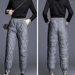 Women's Pants Winter Windproof Cotton Padded Oversize 3xl Snow Skinny Down Pencil Sweatpants High Waist Ultralight Warm Leggings