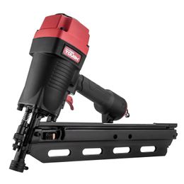 Hyper Tough Pneumatic 21 Degree Framing Nailer with Nails 50 Count Nail Gun Upholstery Tools | USA | 240112