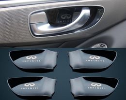 4pcs interior inner door handle bowl cover decoration trim for Infiniti Q50 QX604525664