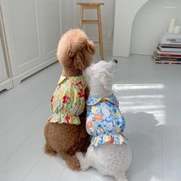 Dog Apparel Dress Short Korea Style Pet Costume Cat Skirt Yorkshire Yorkies Clothing Pomeranian Poodle Maltese Schnauzer Clothes