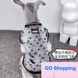 Quatily Pet Dog Clothes Wholesale Summer Thin Schnauzer Bichon Pomeranian Small Dog Cat Breathable Sun Protection Vest