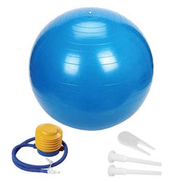 Sports Yoga Balls Balance Bola Pilates Fitness Ball with Pump AntiBurst AntiSlip Gym Exercise Workout Body Building Massage 240112