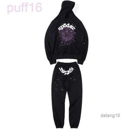 Tracksuit Sweat Suit Spider 555 Young Thugg Set Star Style Angel Number Men's Women's Trousers Sweater Casual Leisure Cotton f Lrq3 2 Xogm 5B43