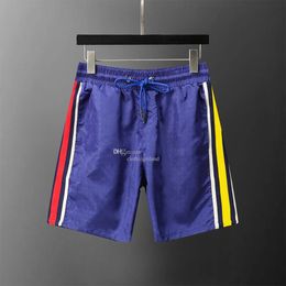 Shorts Men's Beach Shorts 2024 Designer Women's Classic Small Letter Printed Drawstring Sports Pants Casual Surfing Boys and Girls Love S