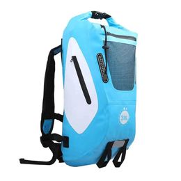 Bags 100% Waterproof Backpack Roll Top Dry Bag with Reflective Patch for Kayaking Rafting Boating Swimming Hiking Beach Fishing