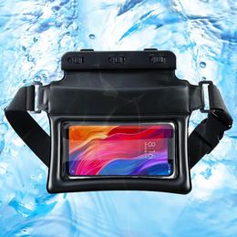 Bags Swimming Waist Bag Waterproof Phone Pouch Fanny Pack Floating Dry Bag Beach Underwater Ski Drift Diving for iPhone 14/13 Pro Max