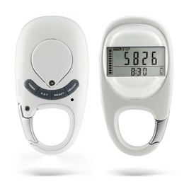 Portable Walking Distance Exercise Pedometer Fitness Activity Step Counter Sports for Camping Hiking 240112