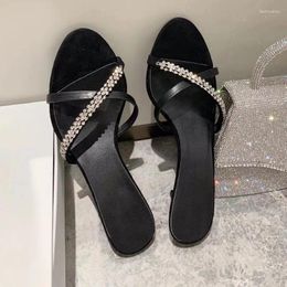 s Sandals Fashionable and Elegant Style Summer Crossed Diamond Round Toe Open Mid Heel Sal Fahionable Croed