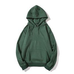 24 NEW Fashion Warm hoodie men women sweatshirts hooded mens embroidery skateboard pullover hoodies GREEN BLACK WHITE