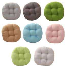 Pillow Sitting Thickened Breathable Cotton Linen Round Floor For Dining Chair Garden Kitchen Office School Use Pad